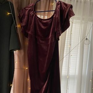 Pink Blush Maternity Dress